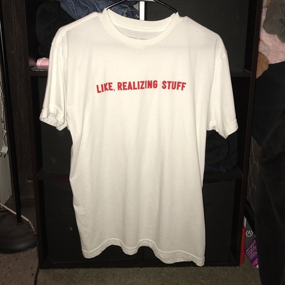 Kylie Jenner "Like, realizing stuff" T-shirt