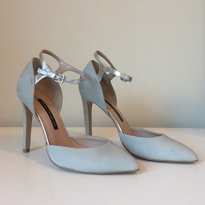 French Connection Suede heels