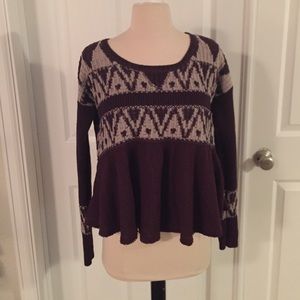 Free people sweater