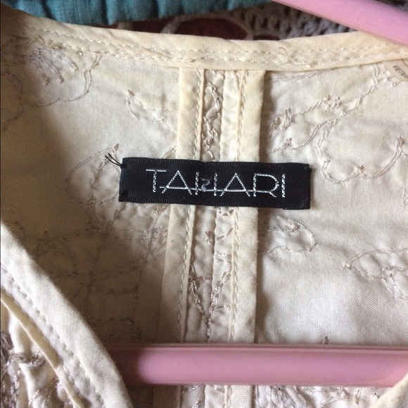 Tahari embroidered jacket