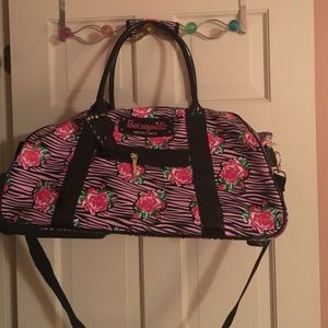 Betsey Johnson travel bag