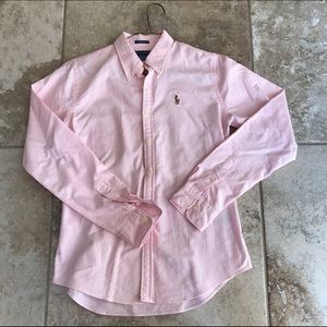 Ralph Lauren Striped Slim-Fit Poplin Shirt