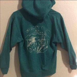 Santa Cruz zip up hoodie
