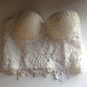 Windsor cropped corset