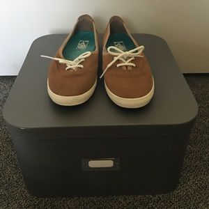 Vans Solana Suede Chestnut Slip On Casual