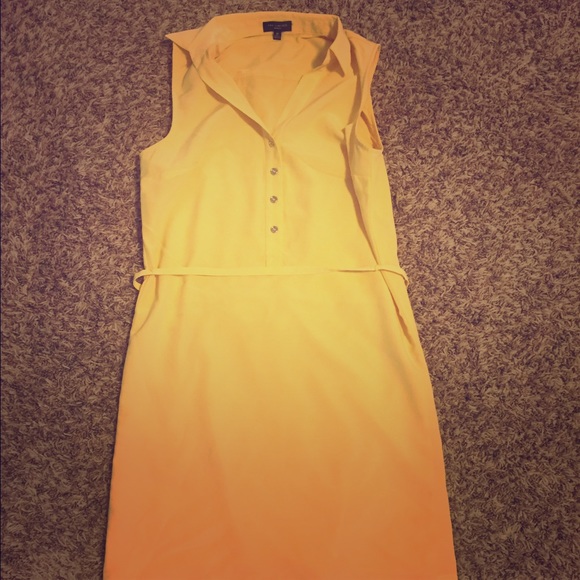 Really nice work dress with collar and belt!