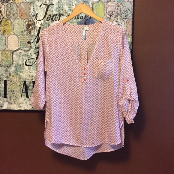 Francesca's Moonlight brand rayon top