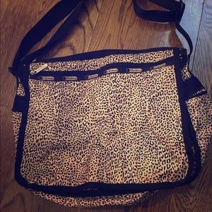 LeSportsac Leopard Messenger Bag
