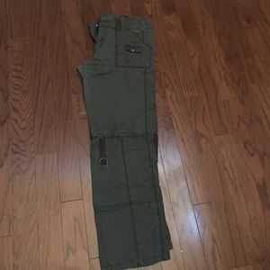 Green cargo pants