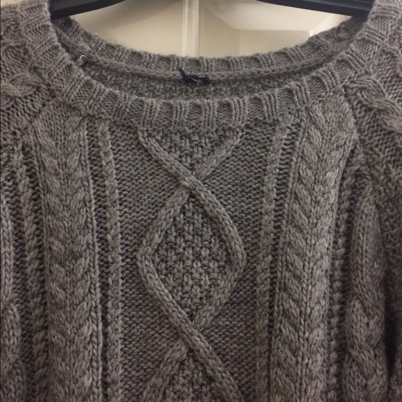 Last Day on Posh! Grey sweater