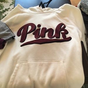 Pink hoodie and tshirt bundle