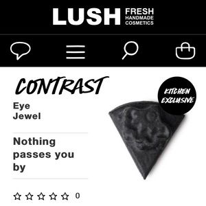 Lush Cosmetics Oxford 'Contrast' Black Eye Jewel