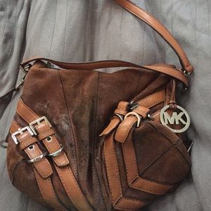 Michael Kors Distressed Crossbody