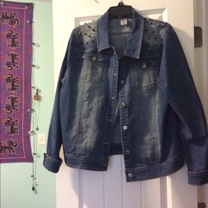 Studded Jean Jacket