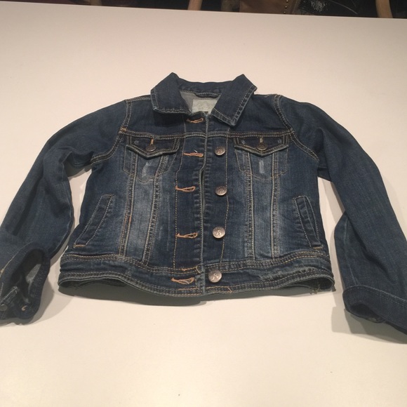 Children's Place denim jacket 7/8