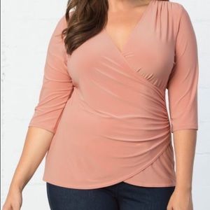 ♦️ CCO SALE ♦️ Femme Fatale Faux Wrap Top