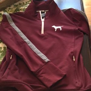 Pink 1/2 zip
