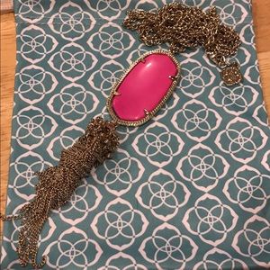 Kendra Scott neon pink Rayne