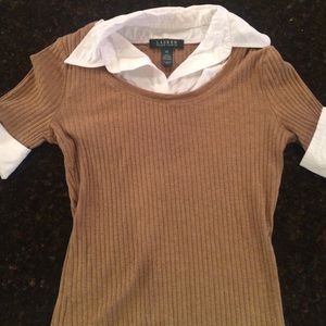 Ralph Lauren layered sweater