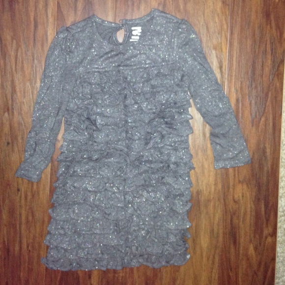Adorable ruffle old navy dress