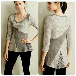 Anthropologie Angel of the North unique sweater