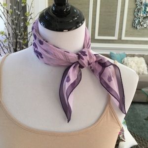 Purple sheer Neckerchief, So Classic!