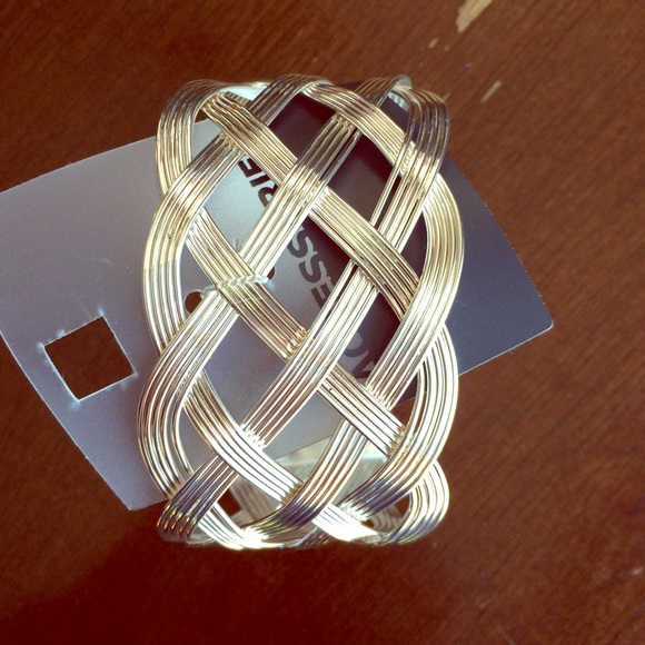 Silver cuff bracelet NWT