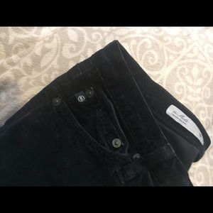 AG Jeans The Stilt Cigarette Leg - Black Velvet 