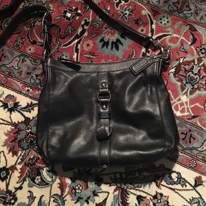 Authentic Coach Leather Hobo