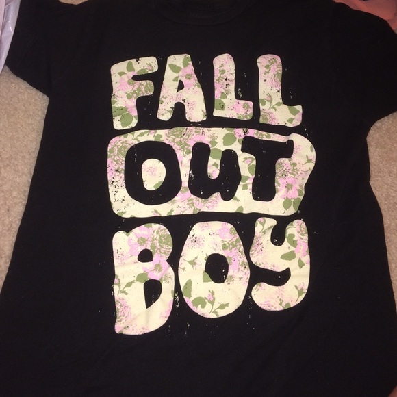 Fall out boy tee shirt