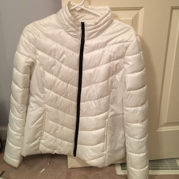 White winter jacket