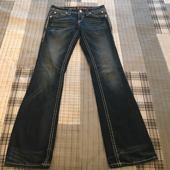 Boot-cut ROCK REVIVAL jeans "Anja" style