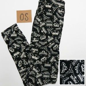 LulaRoe OS Crown Leggings