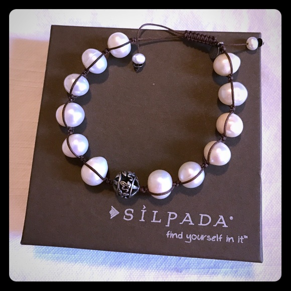 Silpada Rugged Pearls Bracelet