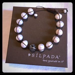 Silpada Rugged Pearls Bracelet