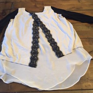 Sexy back detail on soft sweater