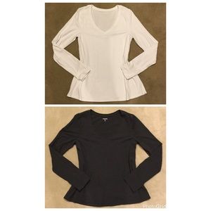 Garnet Hill Long Sleeve A-Line Tee Bundle