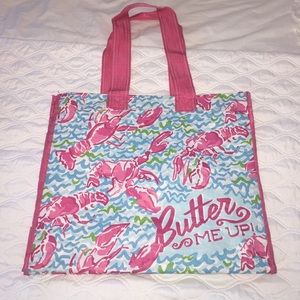 LILLY PULITZER LOBSTAH ROLL BAG