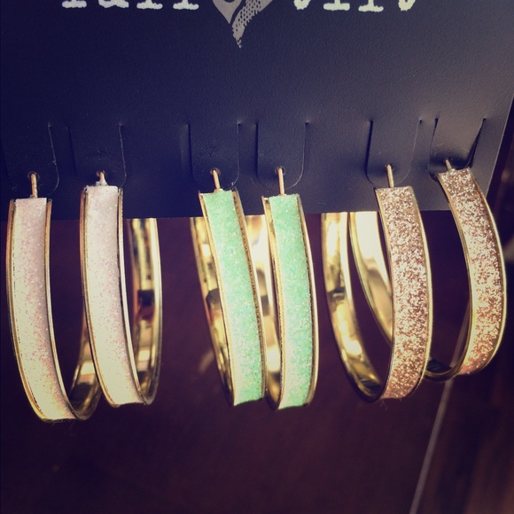 Hoop earrings - Set of 3