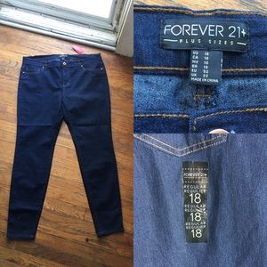 Forever 21 plus jeans
