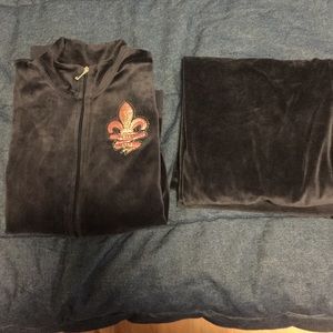Navy juicy couture sweatsuit