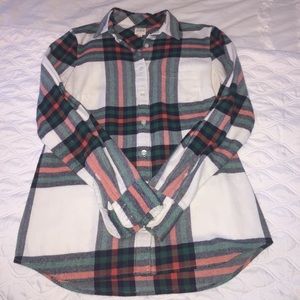 J CREW FLANNEL XS