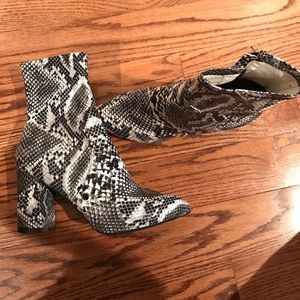 Black Snake Booties size 9