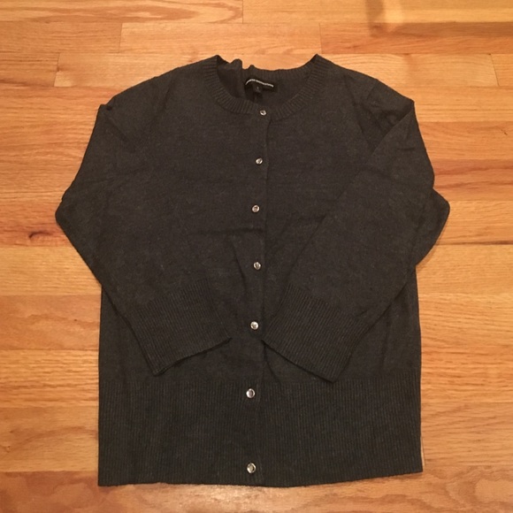 Express Gray Cardigan