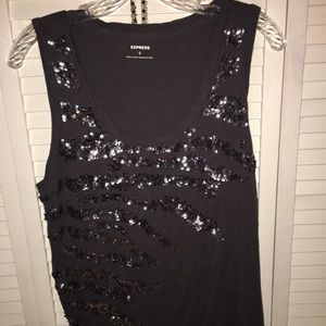 Women's Express sequin tank