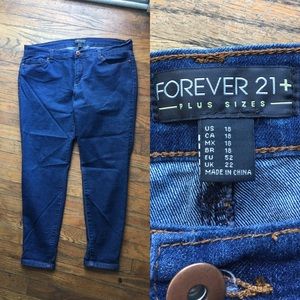 Forever 21 plus jeans