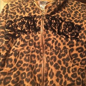 LAMB leopard sweatshirt