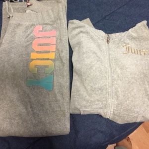 Grey juicy couture sweatsuit