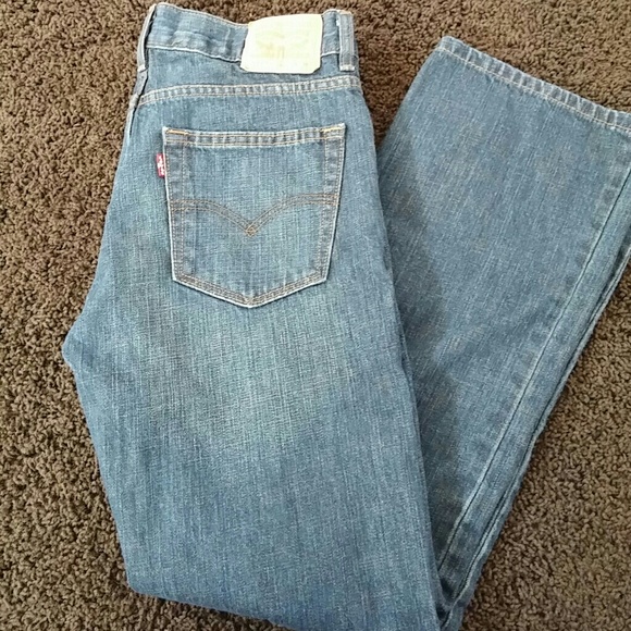 Levis blue jeans
