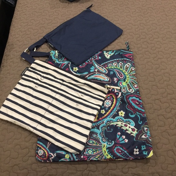LANDS' END 3 nylon bags